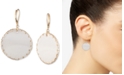 lonna & lilly Gold-Tone & Colored Disc Drop Earrings